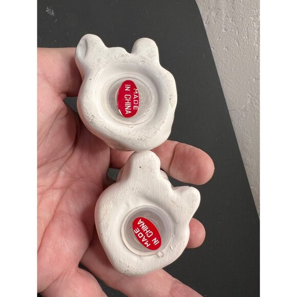 Ceramic Dalmatian Dog Salt & Pepper Shakers VTG Collectible Gift Kitchen Decor - Picture 8 of 11